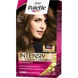 Poly Palette Intensiv Creme Coloration, 556 Hellbraun Stufe 3, 3er Pack (3 x 115 ml)