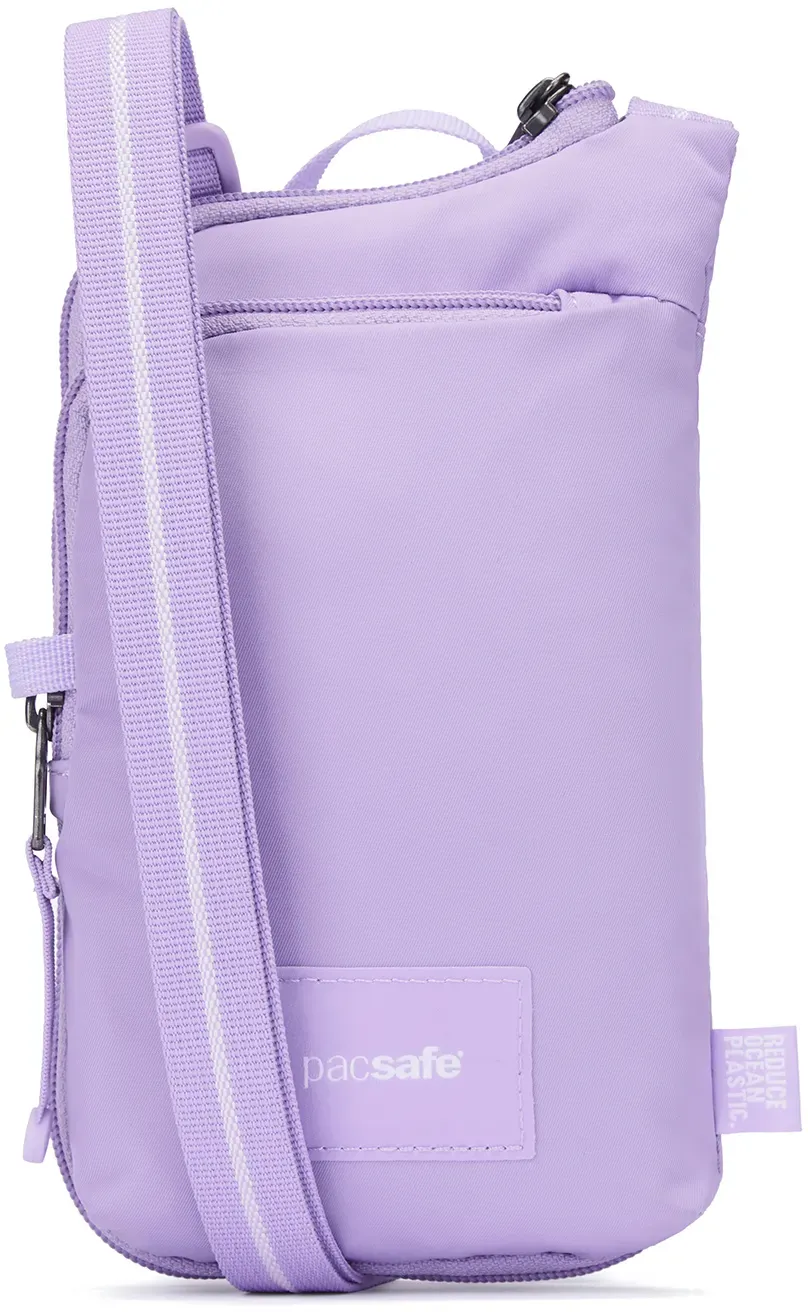 Pacsafe GO Tech Crossbody Umhängetasche (Volumen 0,2 Liter / Gewicht 0,16kg) - STK - Lavender