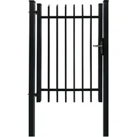 Floraworld Dekor-Einzeltor Porto zum Einbetonieren 120 cm x 180 cm Anthrazit