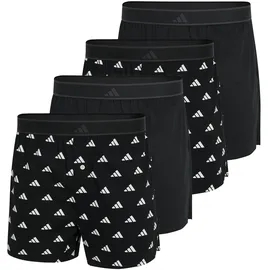 adidas Active Woven Boxershorts schwarz M 4er Pack