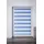 K-HOME Doppelrollo Madrid 45 x 200 cm Farbverlauf/Blau