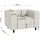 s-style möbel Sessel Gustav Cord 72 x 71 x 70 cm Beige