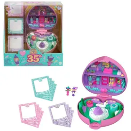 Mattel HWP20 - Polly Pocket - 35 Jahre Jubiläum–PartytimeStamperCompactRemake(1992)