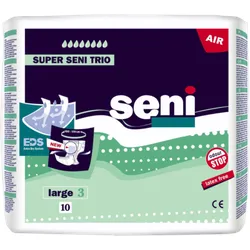 Super Seni Trio Inkontinenzhose Gr.3 L 10 St