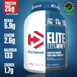 Dymatize Elite 100% Whey Rich Chocolate 2170 g