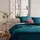 Atmosphera Dolce Bettüberwurf 240 x 260 cm Blau/Weiß