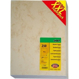 Sigel Marmor-Papier XXL Superpack A4 90 g/m2 250 Blatt (T1081)