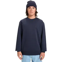QUIKSILVER Salt Water Crew Fleecepullover, Schwarz, Größe L
