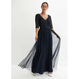 bonprix Abendkleid Partykleider Blau 44