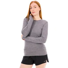 Icebreaker 200 Oasis Langarm-T-Shirt Grau S