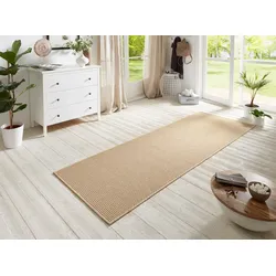 HANSE Home Läufer »Nature 600«, rechteckig, 5 mm Höhe, Flachgewebe, In- & Outdoor, Rutschfest, Flur, Küche, Garten, Terrasse HANSE Home beige B: 80 cm   1 St.