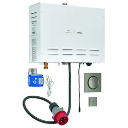 Dampfgenerator F-digital Deluxe 100751, 400 V, ohne Rohbau-Komponenten, satin graphite