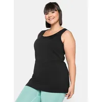 sheego Sporttop Schwarz 40