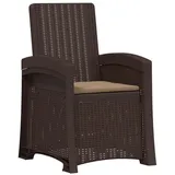 vidaXL Gartenstuhl 56 x 0 x 0 cm braun