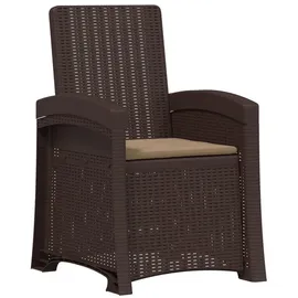 vidaXL Gartenstuhl 56 x 0 x 0 cm braun