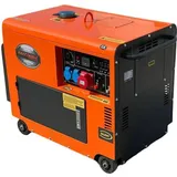 Dieselgenerator 7000 W, 12/230/380 V + ATS KD121