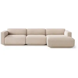 &Tradition - Develius Eck-Sofa, Konfiguration F, beige (Karakorum 003)