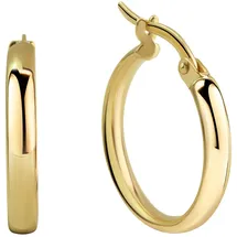 Fascination by Ellen K. Creolen 333 Gold gelb 17,5mm