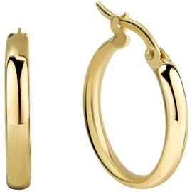 Fascination by Ellen K. Creolen 333 Gold gelb 17,5mm