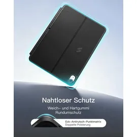 Inateck Keyboard iPad 11" QWERTZ für Chuwi HiPad 11 Schwarz/Grau