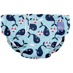 Bambino Mio, Wiederverwendbare Schwimmwindel, Walfisch, XL (2 Jahre+) 1 St Windeln