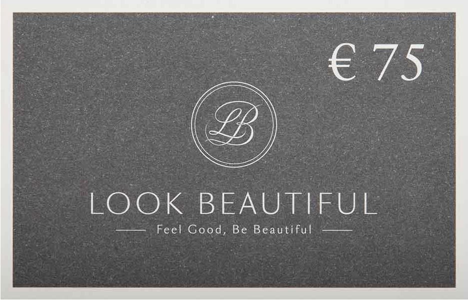 Look Beautiful Products Gift voucher worth €75 (1 pc)