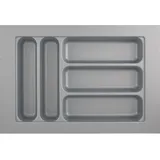 Hettich OrgaTray 440 Besteckeinsatz 440-520 mm Nennbreite 400 mm Silber