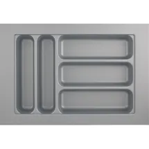 Hettich OrgaTray 440 Besteckeinsatz 440-520 mm Nennbreite 400 mm Silber