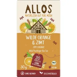 Allos Wilde Orange & Zimt Tee bio (20Btl)