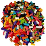 LEGO Bausteine gemischt - 1 Kilo ca. 500 Steine - Grundbausteine (LEGO Classic)