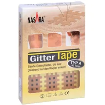 JOVITA PHARMA Nasara Gitter Tape Type A Pflaster 22 x 27 mm 180 St.