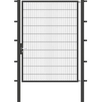 GAH Alberts Einzeltor ALBERTS Flexo 150 x 200 cm 6/5/6 Rahmen 40x40 inkl. Pfosten 8 x 8 cm a