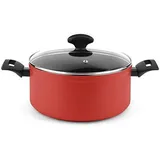Fagor Maxima Kochtopf 24 Cm - Red / Black - One Size