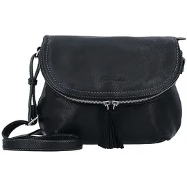 Tom Tailor Lari Damen Umhängetasche Crossbody Bag Mittelgroß Schwarz