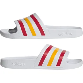 adidas Adilette Aqua Cloud White / Team Power Red 2 / Crew Yellow 47