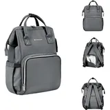 KIKKABOO Siena Wickeltasche Grau