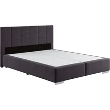 Cotta Boxspringbett Simba, wahlweise mit oder ohne Matratze und Topper, grau