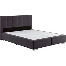 Cotta Boxspringbett Simba, wahlweise mit oder ohne Matratze und Topper, grau