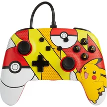 PowerA Nintendo Switch Enhanced Wired Controller Pikachu Pop Art