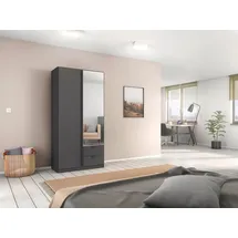 Rauch Drehtürenschrank »StyleUp«, Typ Monochrome mit eleganten, langen Griffstangen in Schrankfarbe