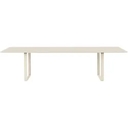 Muuto 70/70 Tisch, 295 x 108 cm, sand laminat / sand