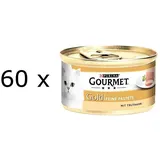 60 x 85 g Purina Gourmet Gold Feine Pastete Truthahn (€ 9,21/kg) für Katzen