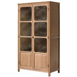 Tikamoon Geschirrschrank Marthe aus massivem Eichenholz 180