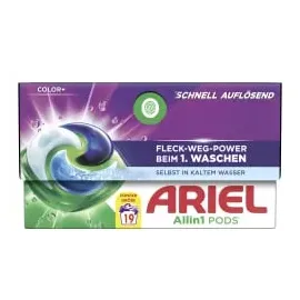 Ariel All-in-1 Pods Colorwaschmittel Caps 19 WL