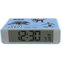 Scout Kinder Wecker 280001026 THE DIGI CLOCK blau