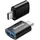 Baseus USB-C auf USB-A Adapter Schwarz