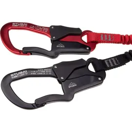 Stubai Summit Light Xi1 – leichtes Via Ferrata Set mit Karabinern, elastischen Lastarmen & Bandfalldämpfer – Kletterausrüstu...