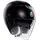 AGV Irides Jethelm schwarz unisex, 53