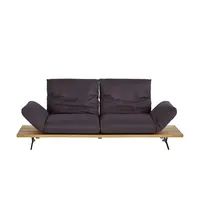 KOINOR Ledersofa Marilyn ¦ lila/violett ¦ Maße (cm): B: 232 H: 96 T: 90