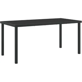 vidaXL Garten Essgruppe 5 pcs Beige Poly-Rattan